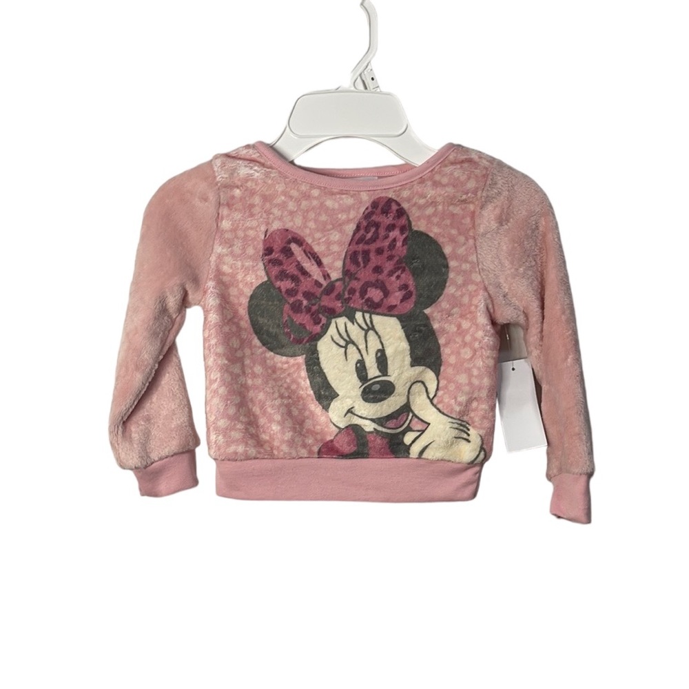 Disney Little Girls Minnie Woobie Sweatshirt